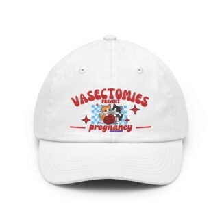 Dad Hat - "Vasectomies Prevent Pregnancy" Retro Graphic Cap
