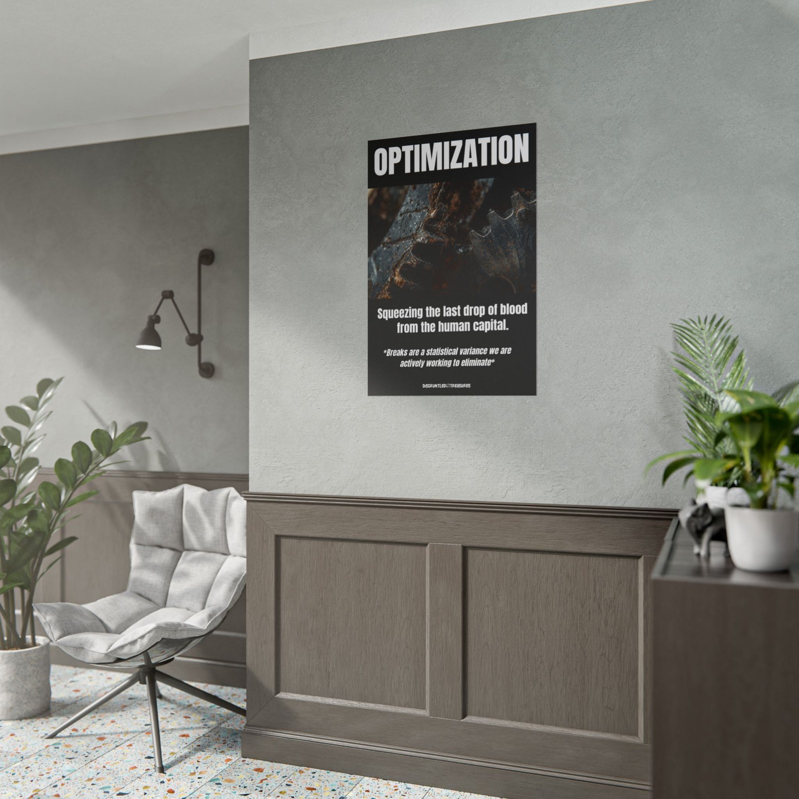 Demotivational Corporate Poster | Optimization | Rolled Poster - Office Art - Image 6