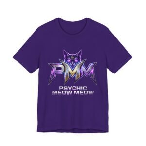 Retro Metal 80s Tshirt - Gift - Psychic Meow Meow