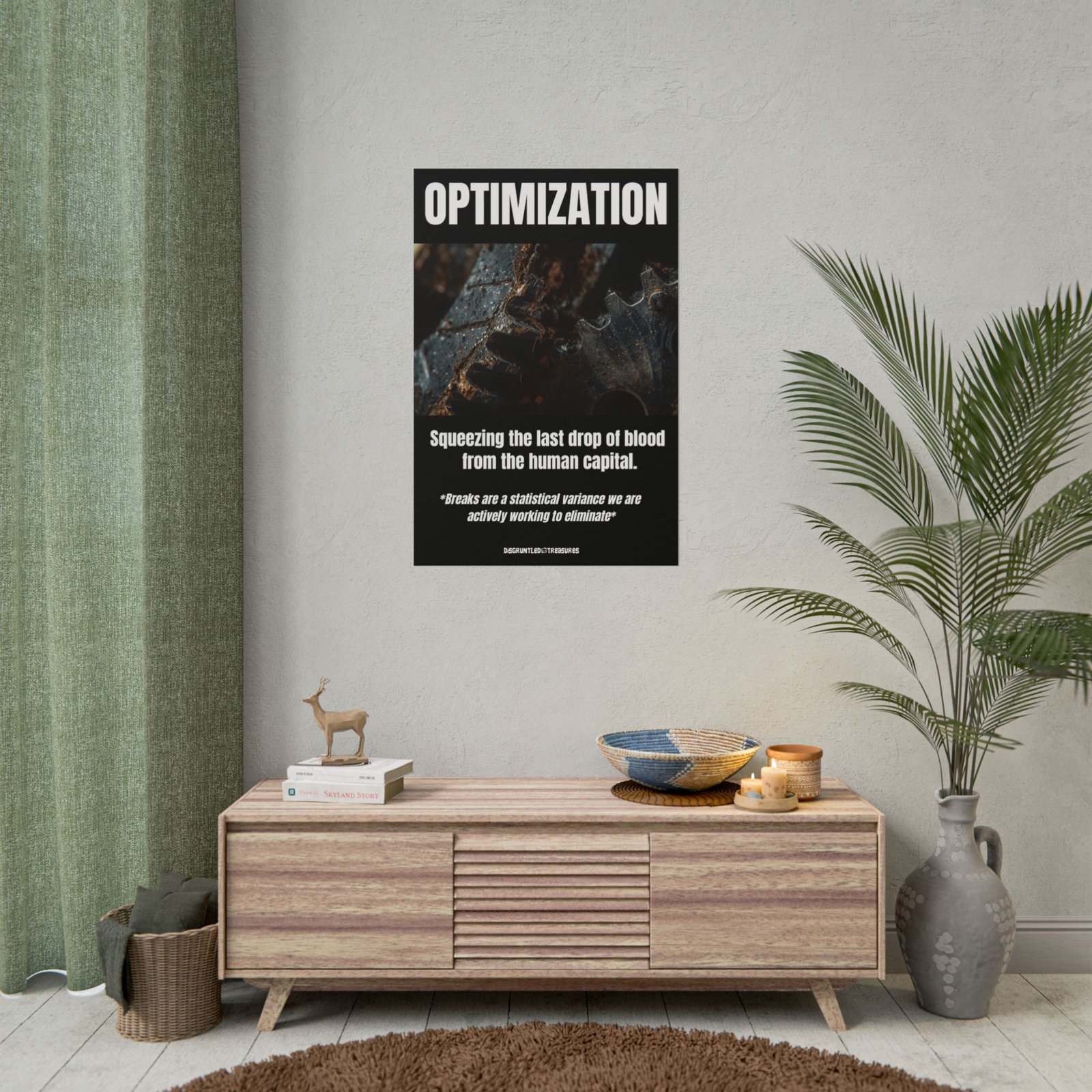 Demotivational Corporate Poster | Optimization | Rolled Poster - Office Art - Image 4