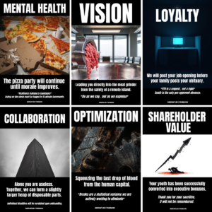 Corporate Demotivational Posters