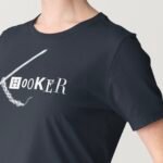 Crochet Hook T-Shirt — Humorous Crochet Hook & Chain Design in White Print